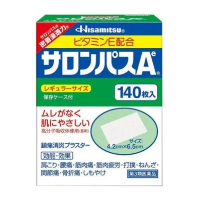 Hisamitsu Salonpas Pain Relief Patches 140Pcs